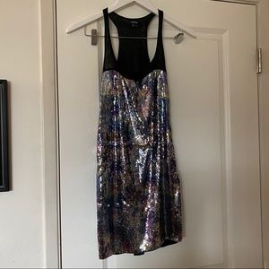 XOXO sequin sheath dress small